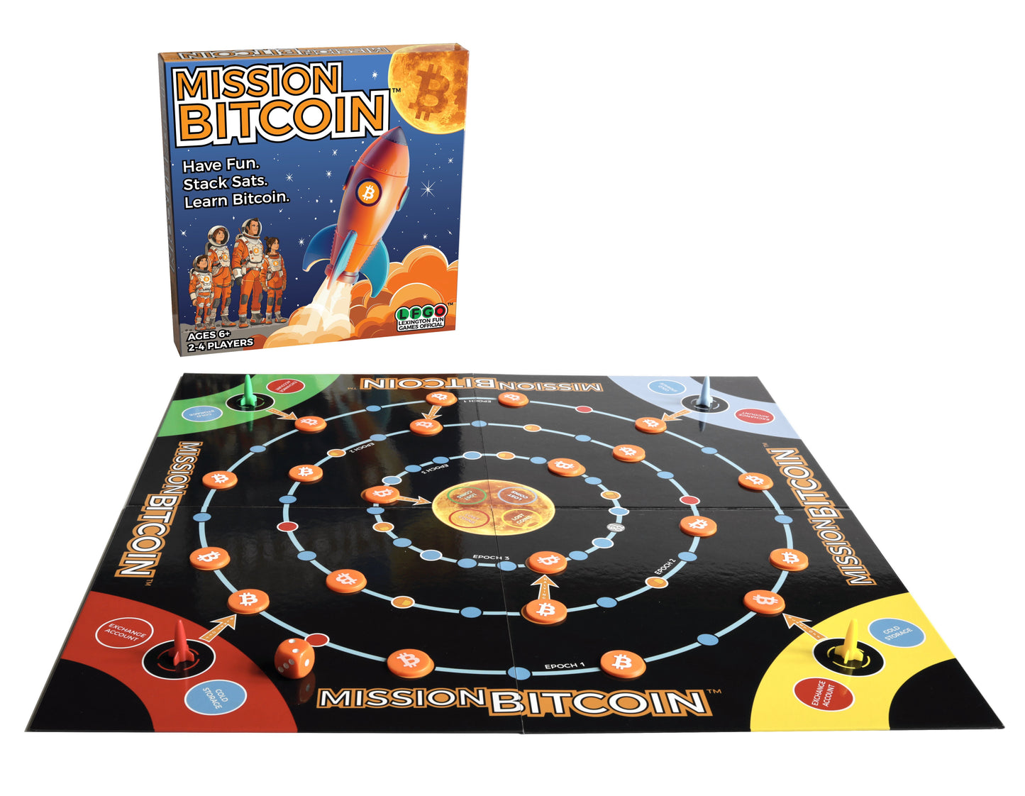 Mission Bitcoin - A bitcoin board game