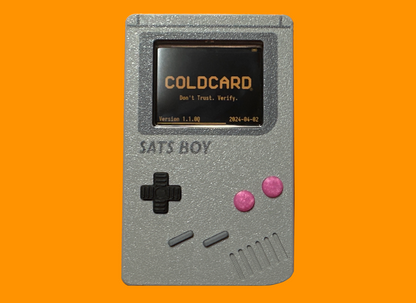 Satsboy Case for Coldcard Q - Preorder- Ships November 2024